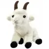 Image de Anima - 4174 - Chèvre blanche, en peluche, debout, 26 cm