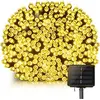 Image de Guirlande lumineuse solaire décoration extérieur 400 LED blanc chaud YOGY SOLAR WARM 33.90m 8 modes