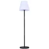 Image de Lampadaire lumineux solaire et rechargeable pied métal LED blanc chaud / blanc dimmable STANDY SOLAR H150cm