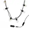 Image de Guirlande lumineuse solaire et sur secteur raccordable 20 ampoules transparentes LED blanc chaud PARTY CLEAR 20 L8.70m