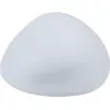 Image de Lampe solaire décorative galet LED blanc SOLENZARA 16cm