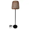Image de Lampadaire Ext Filaire Boheme Bois Poly Rotin H150cm