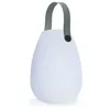 Image de Lampe Nomade Led Laury Blanc Polyéthylène H28cm