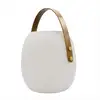 Image de Baladeuse solaire LED blanc JIMMY avec port de charge USB H34cm