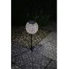 Image de Lampa solara Galix Retro, métal, 15x45cm, Décoratif
