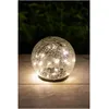 Image de Sphere Solaire - Effet Verre Brise - O 15cm - Galix