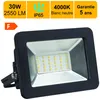 Image de Projecteur Led 30w/ip65/ik10/2700lm/4000k Connexion Directe - Sans Câble- Garantie 5 Ans