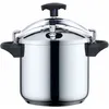 Image de Autocuiseur À Étrier Classique Argent Acier Inoxydable Ø24cm 8l
