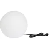 Image de Minge de exterior Lumisky Bobby White 11 W E27 220 V alb rece, 3760119731833