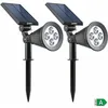 Image de Kit avec 2 projecteurs solaires SPIKY 200lm