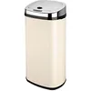 Image de Poubelle automatique 42l creme/inox - Kitchen Move - BAT-42LS02A CREAM SS -