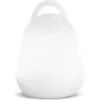 Image de Baladeuse sans fil waterproof et flottante LED blanc/multicolore dimmable LIBERTY C25 H24cm avec télécommande et socle à induction
