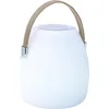 Image de Mini baladeuse musicale bluetooth sans fil LED blanc/multicolore dimmable MINI MAY PLAY H23cm avec télécommande