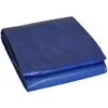 Image de Univers Du Pro - Bâche Piscine Rectangulaire 6 X 10m Bleue Marine Avec Filet D'Écoulement Résistance 140g/m2