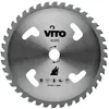 Image de Vito - Lame De Coupe Pour Débroussailleuse 40 Dents Diam 255mm En Tungstène Alesage 25.4