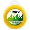 Image de Fil Nylon Carré Pour Débroussailleuse - Longueur 15m - Diamètre 3mm Vito