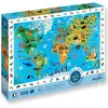 Image de Calypto - Carte du monde animal 100 pièces XL puzzle