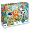 Image de Puzzle Éducatif 2 x 24 Pièces Animaux Sauvages pour Enfants - Neuf