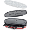 Image de HKoenig RP418 Gril à raclette 4 en 1, 8 personnes, 1500 W
