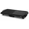 Image de Plaque à frire électrique Wëasy STO52 avec grill, 2000 W, surface large, noir GRX330, aluminium