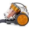 Image de Aspirateur H.KOENIG STC60 Compact + Bagless Multi Cyclonic, Triple A, filtre HEPA, léger et silencieux, facile à ranger et à transporter, couleur orange []