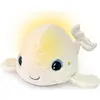 Image de Pabobo SOLI-BELUGA Veilleuse en peluche, Peluche super douce Oeko-Tex, Lumière multicolore et fonction berceuse, Lavable