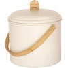 Image de Seau à compost rond 7l crème - Pebbly - NBA167 -