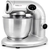 Image de Kitchen Cook Robot Pétrin Ak80 Silver - 1000w - Bol Inox 5l Pour 2kg Max - 4 Vitesses - Kit Pâtisserie - Robuste Et Maniable