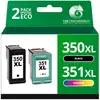 Image de Pack compatible avec HP 350XL 351XL noir et couleur - Neuf