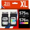Image de Pack compatible CANON PG-575XL/CL-576XL, 2 cartouches - Neuf