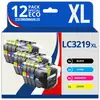 Image de 123CONSOMMABLES - LC3219XL Cartouches encre compatible avec Brother LC3219XL LC3219 LC3217 pour Brot - Neuf