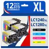 Image de 123CONSOMMABLES - LC1220/LC1240/LC1280 - Cartouches encre Compatible avec Brother DCP-J725DW DCP-J92 - Neuf