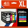 Image de 123CONSOMMABLES - PGI-2500XL - Pack 4 Cartouche encre Compatible pour Canon PGL-2500 PGI 2500XL PGL2 - Neuf