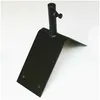Image de Outils Et Nature   Support De Fixation En Équerre Pour Girouette En Fer Forgé   Longueur 17.5 Cm   Pour Tige De 1.6 Cm   Stabilité Renforcée Pour Installation Durable
