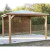 Image de Pool house BLUETERM avec une paroi ventelles