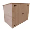 Image de Abri mural 2,37 m² bois massif - Habrita - ED 2012.01 -