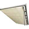 Image de Habrita   Rideau D'Ombrage Pour Toit Terrasse 2,85 X 4,25 M   Toile Polyester Écru 130 Gr/m²   Surface 12,11 M²   Réglable En Longueur