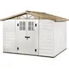 Image de Abri de Jardin EVO 280   8,06 m²   Résine et Toit ABS   Avec Plancher