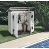 Image de Coffre de Jardin BOX EVO 100   1 005 L   Résine et Toit ABS   Avec Plancher