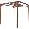 Image de Pergola 8,88 m²   Bois Thermochauffé   Toit Plat