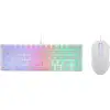 Image de Pack clavier gaming 60% THE G-LAB Combo Hydro blanc + souris RGB optique 6400 DPI 125 Hz 6 boutons filaire - Neuf