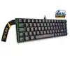 Image de Clavier gamer THE G-LAB Keyz Titanium HE AZERTY 65% Noir Hall Effect hot-swap RGB filaire - Neuf
