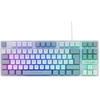 Image de The G-Lab KEYZ-CAE-TKL-WG/FR clavier Gaming USB AZERTY Français Gris, Blanc - Neuf