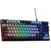 Image de Clavier The G-Lab KEYZ CAESIUM Noir Gris Azerty français