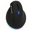 Image de Souris ergonomique BLUESTORK ERGO LUMI PRO main droite sans fil 2.4G + double Bluetooth RGB 4800 DPI Noir - Neuf