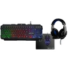 Image de The G-Lab Combo Argon clavier Souris incluse Gaming USB AZERTY Français Noir - Neuf