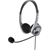 Image de Bluestork MC-101 écouteur/casque Avec fil Arceau Bureau/Centre d'appels Noir, Argent - Neuf
