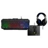 Image de The G-Lab COMBO ARGON E clavier Souris incluse Gaming USB AZERTY Français Noir - Neuf