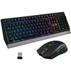 Image de The G-Lab Combo Tungsten clavier Souris incluse Gaming FR sans fil +USB AZERTY Français Noir - Neuf