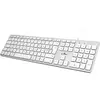 Image de Clavier filaire BLUESTORK pour Mac AZERTY Français USB/USB-C blanc 13 raccourcis multimédia - Neuf